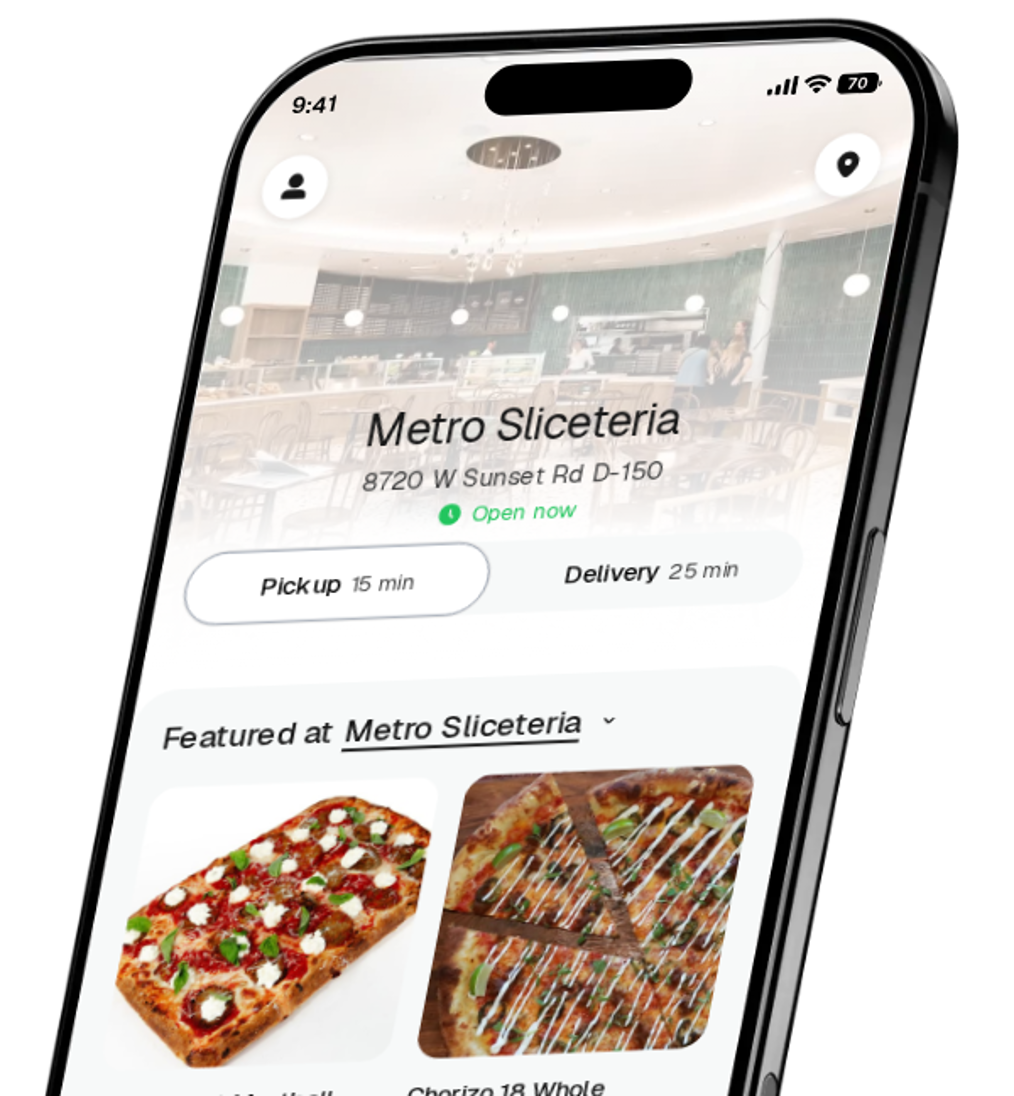 Metro Sliceteria app preview